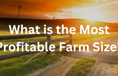 What is the most profitable farm size